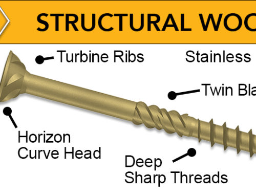 Discover AXIS™ Structural Wood Screws