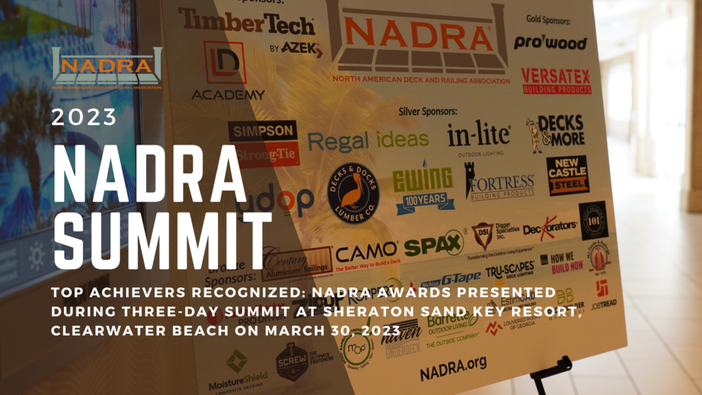 Top Achievers Recognized NADRA Awards Presented during ThreeDay