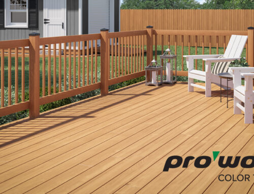 A FINISHED PROJECT FROM THE START –  SKIP THE STAIN WITH PROWOOD COLOR-TREATED LUMBER