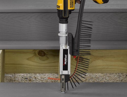 Collated Cortex Screws For PAMFast  Set New Standard For Trex Decking Installations